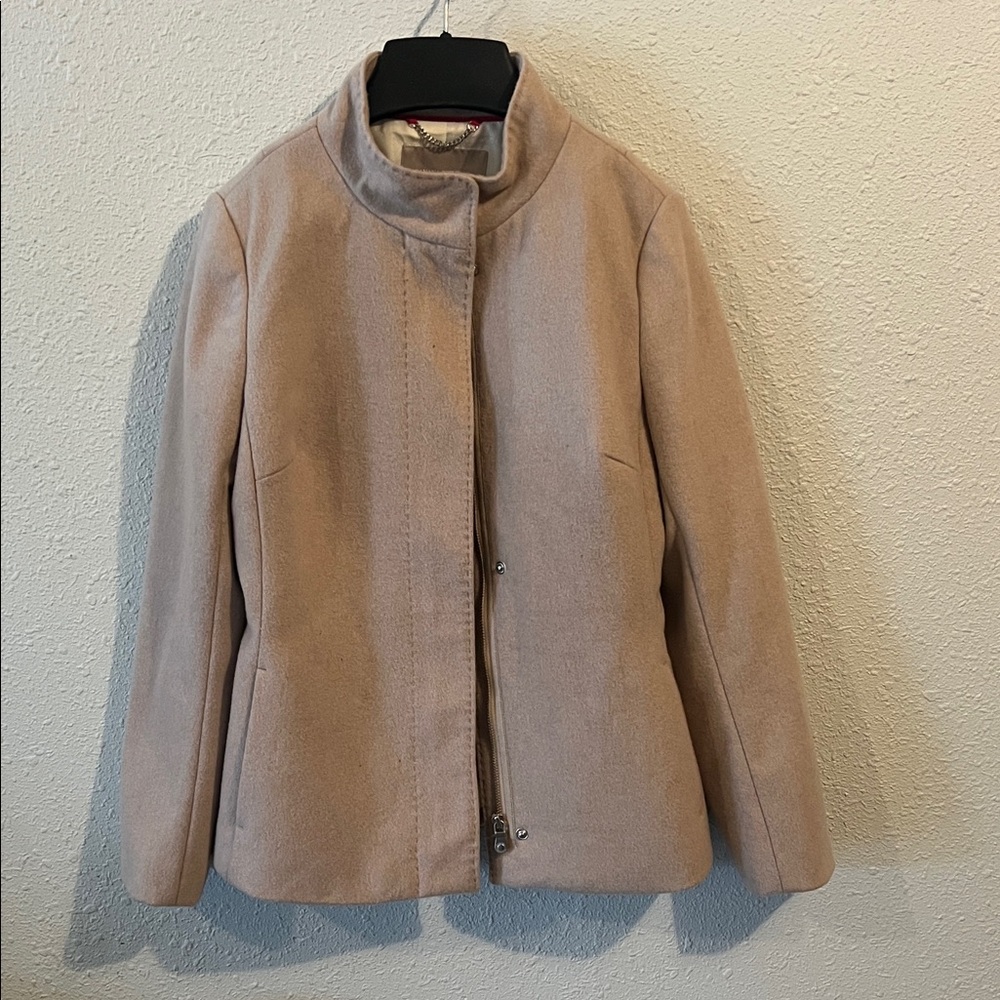 Banana Republic Beige Women's Pea Coat